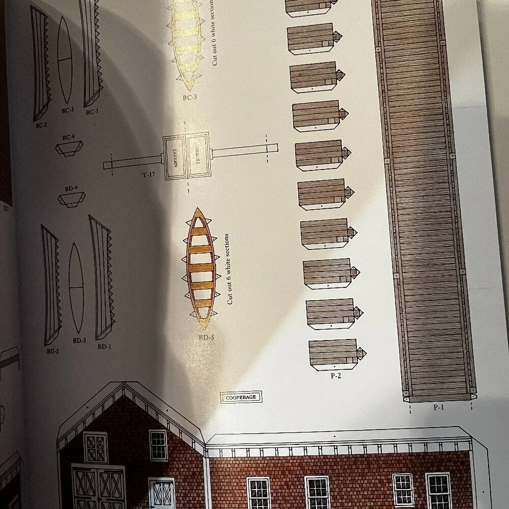 Cut and Assemble: Early American‎ Seaport (Dover Publications, 1984)